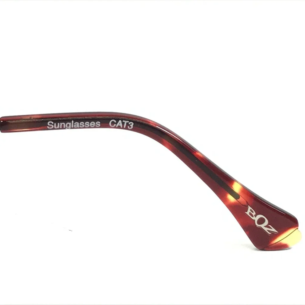 BOZ Sunglasses DIANA 7013 Brushed Silver Frames w/ Dark Purple Mask Shield Lens